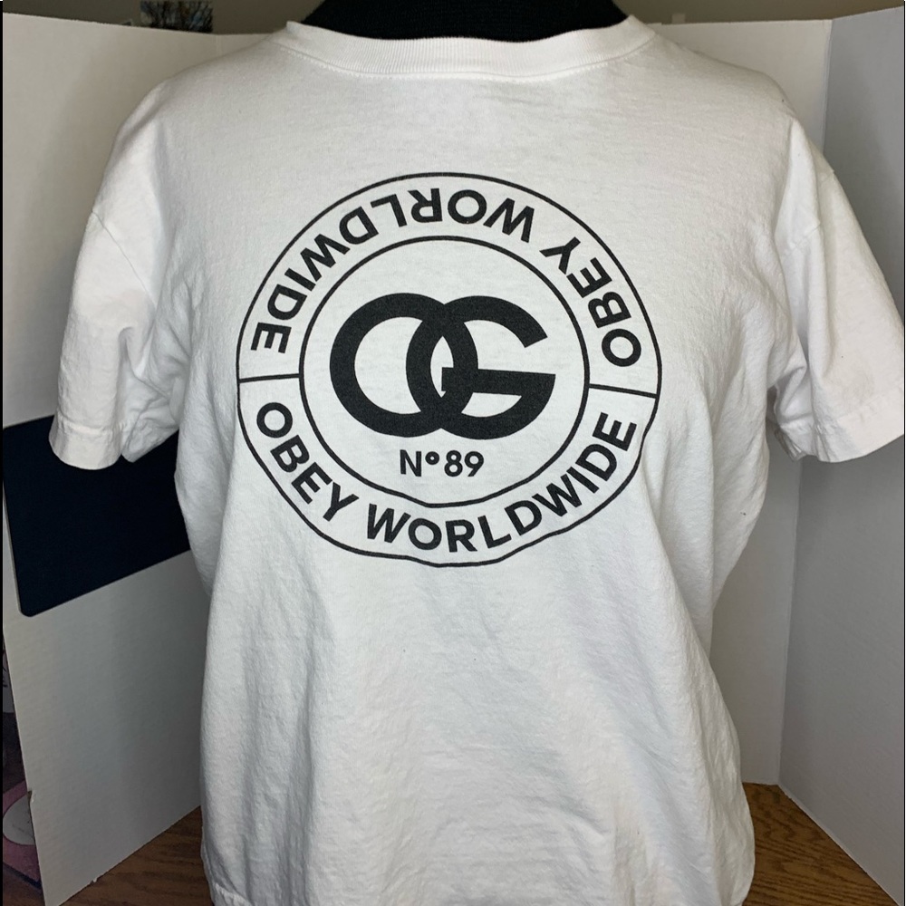 Obey white t-shirt
